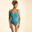 Sportbadpak voor zwemmen dames Heva Joy Lux blauw