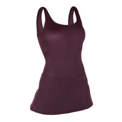 Maillot de Bain de Natation Femme 1 Pièce Jupe Heva Violet