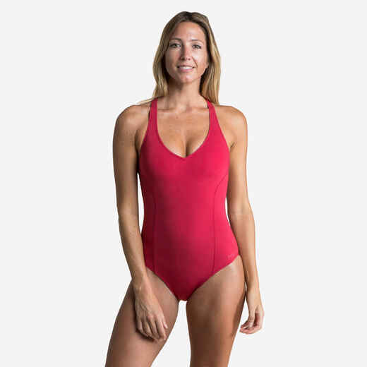 
      Women’s 1-piece Swimsuit Pearl Terracotta Red
  