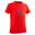 Wandel T-shirt MH100 rood kinderen 7-15 jaar