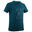 T-Shirt de randonnée - MH100 vert fonce - enfant 7-15 ans