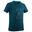 T-shirt de caminhada - MH100 - Criança 7-15 anos Verde escuro