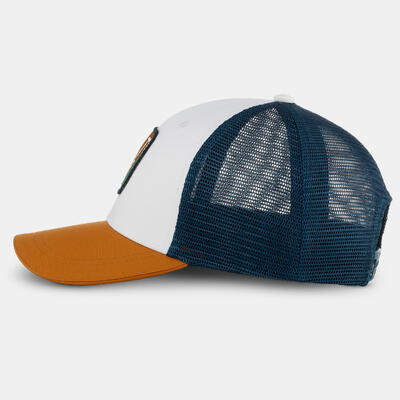 Trucker pet mh100 voor kinderen wit blauw
