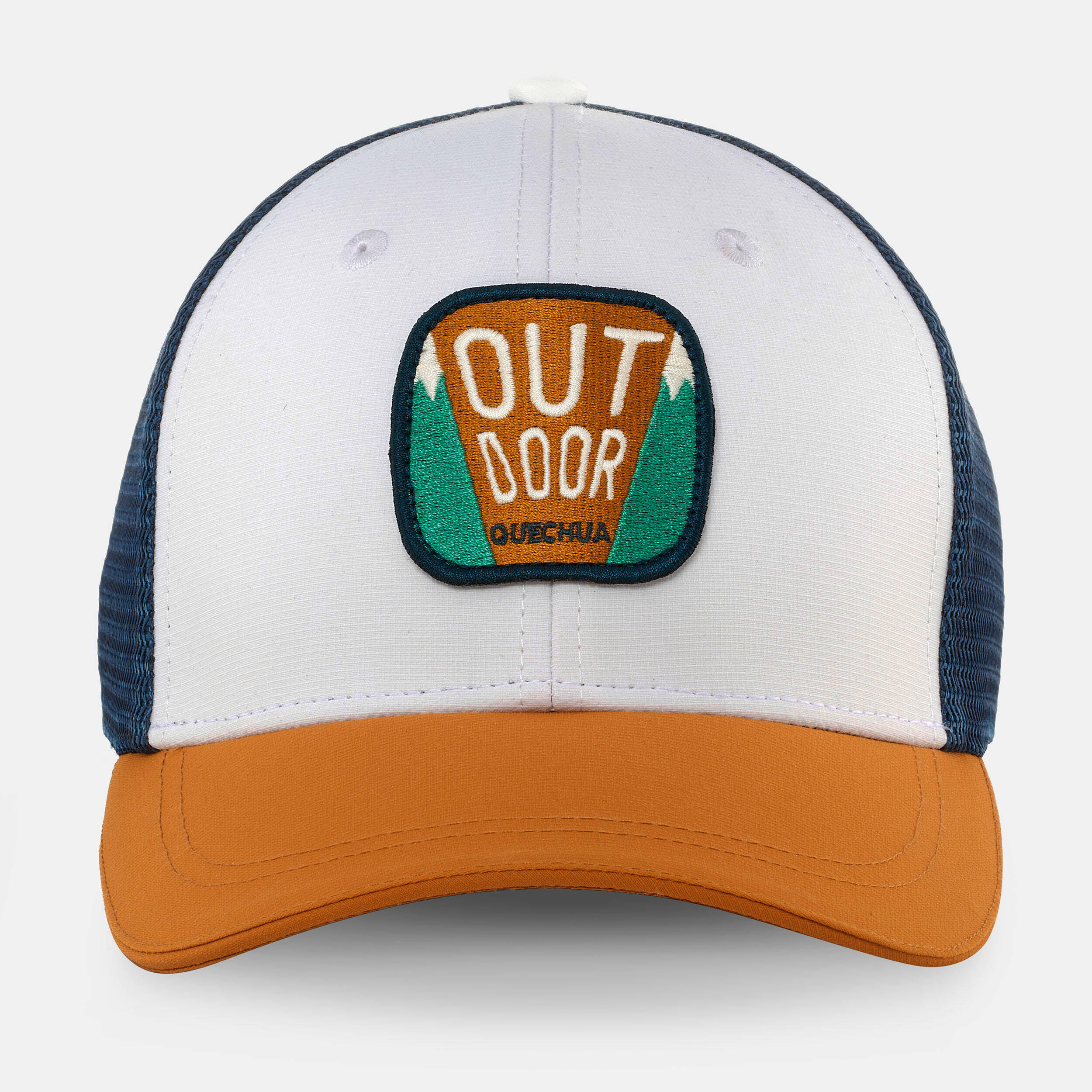 Kids’ Trucker Cap MH100 White -  2