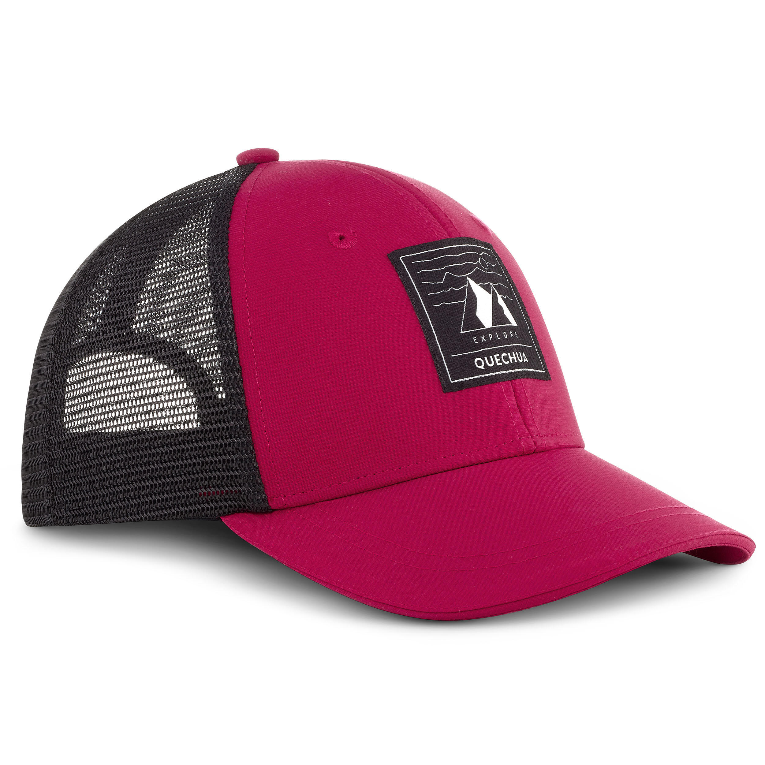 Children's pink trucker cap MH100