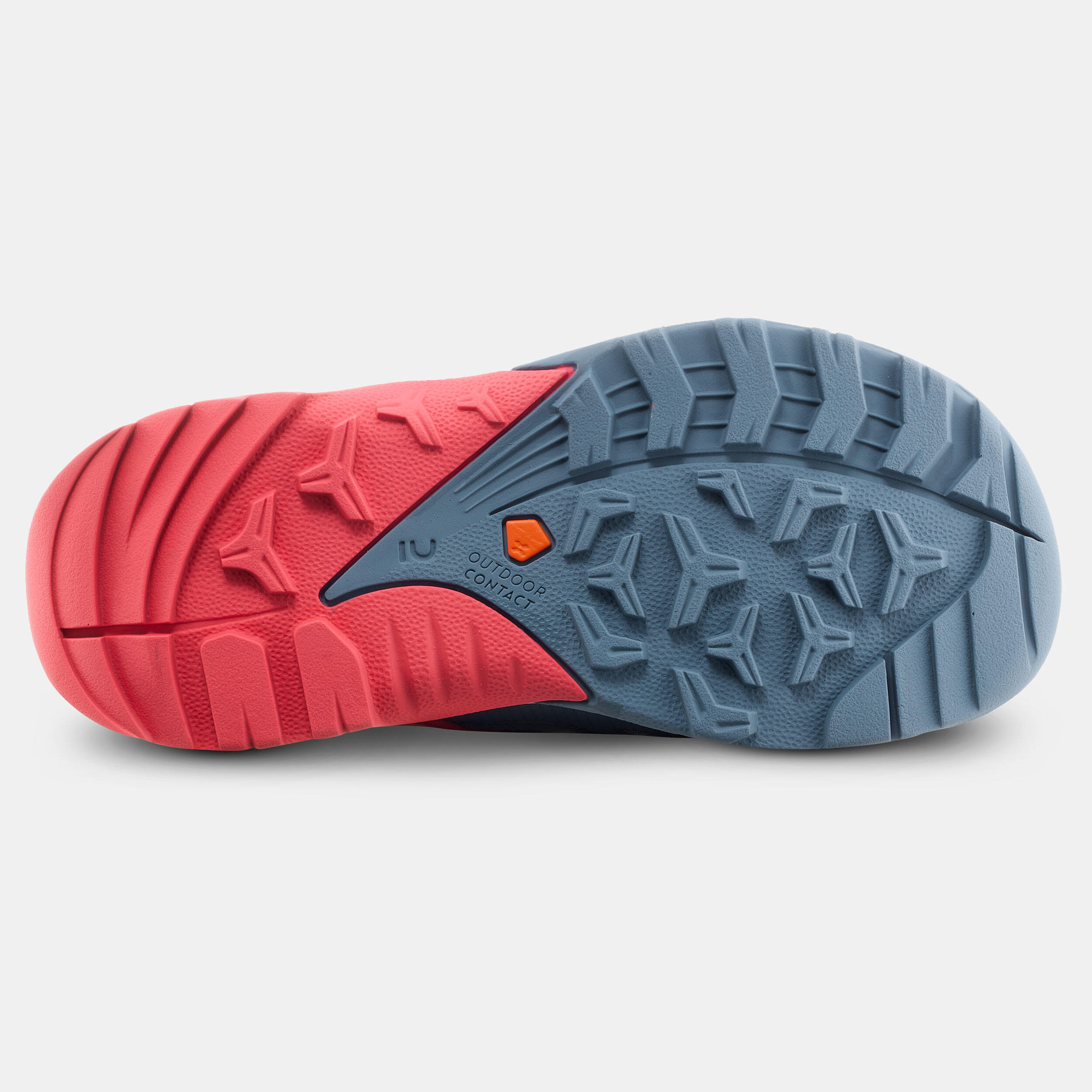 Scarpe trekking bambina CROSSROCK strap rosa azzurre | dal 24 al 34 QUECHUA  | DECATHLON