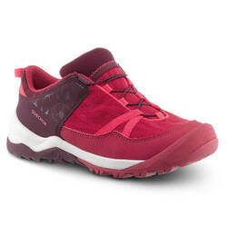 Sepatu Hiking Anak dengan Quick Lacing System Ukuran 2½ - 5 - merah tua