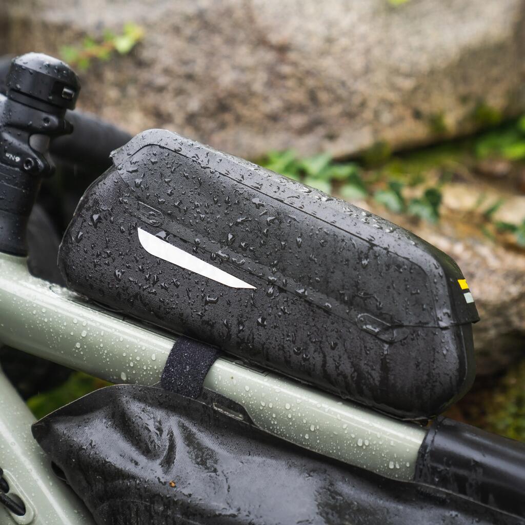 1L Bikepacking Waterproof Top Tube Bag Riverside