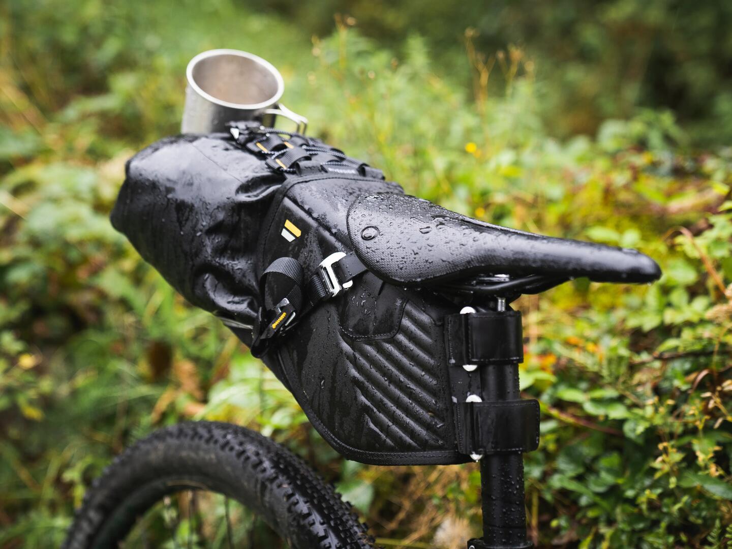 Satteltasche Bikepacking ADVT 900 wasserdicht 6-15 Liter