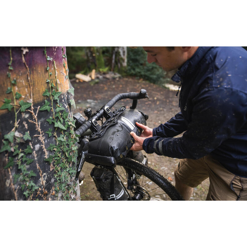 Geantă etanșă ghidon IPX6 5-15 L BIKEPACKING ADVT 900