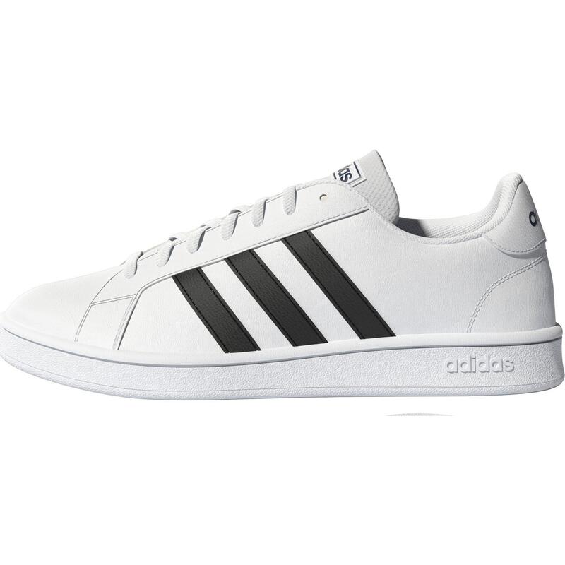Zapatillas Marcha Urbana Adidas GD Court Hombre Blanco/Negro