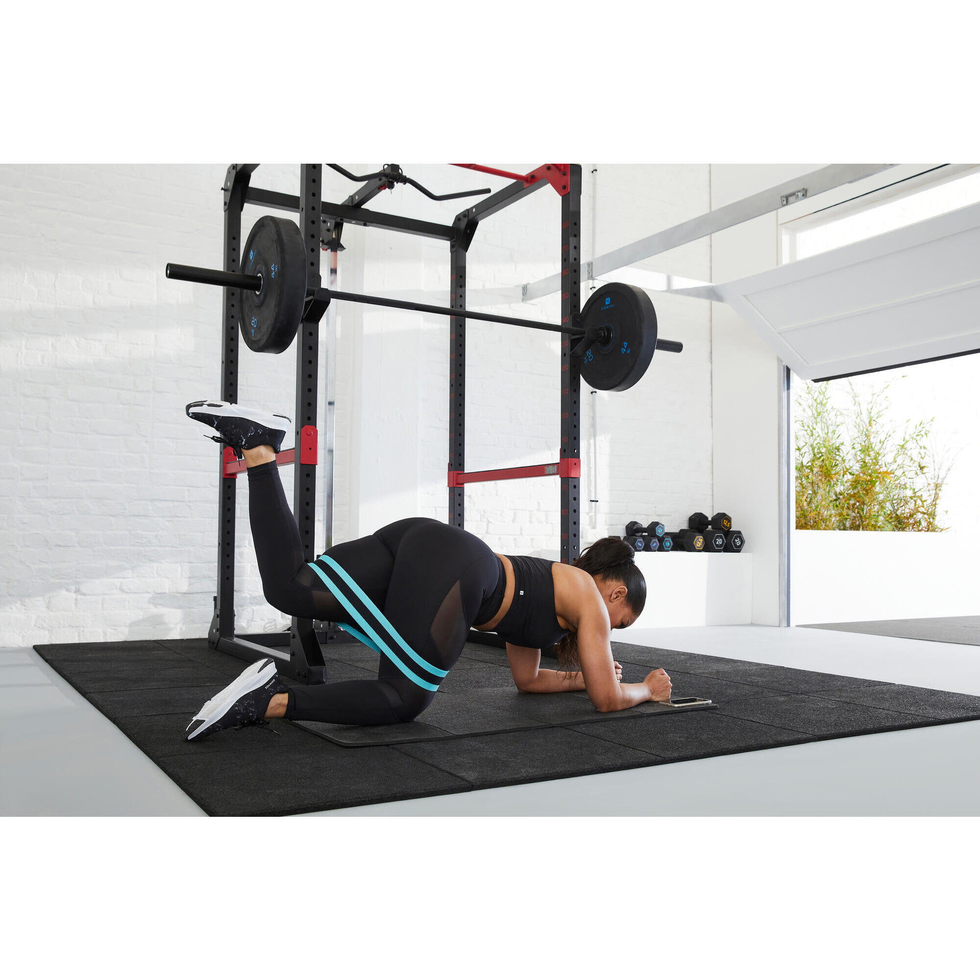 Decathlon banda store elastica gluteos