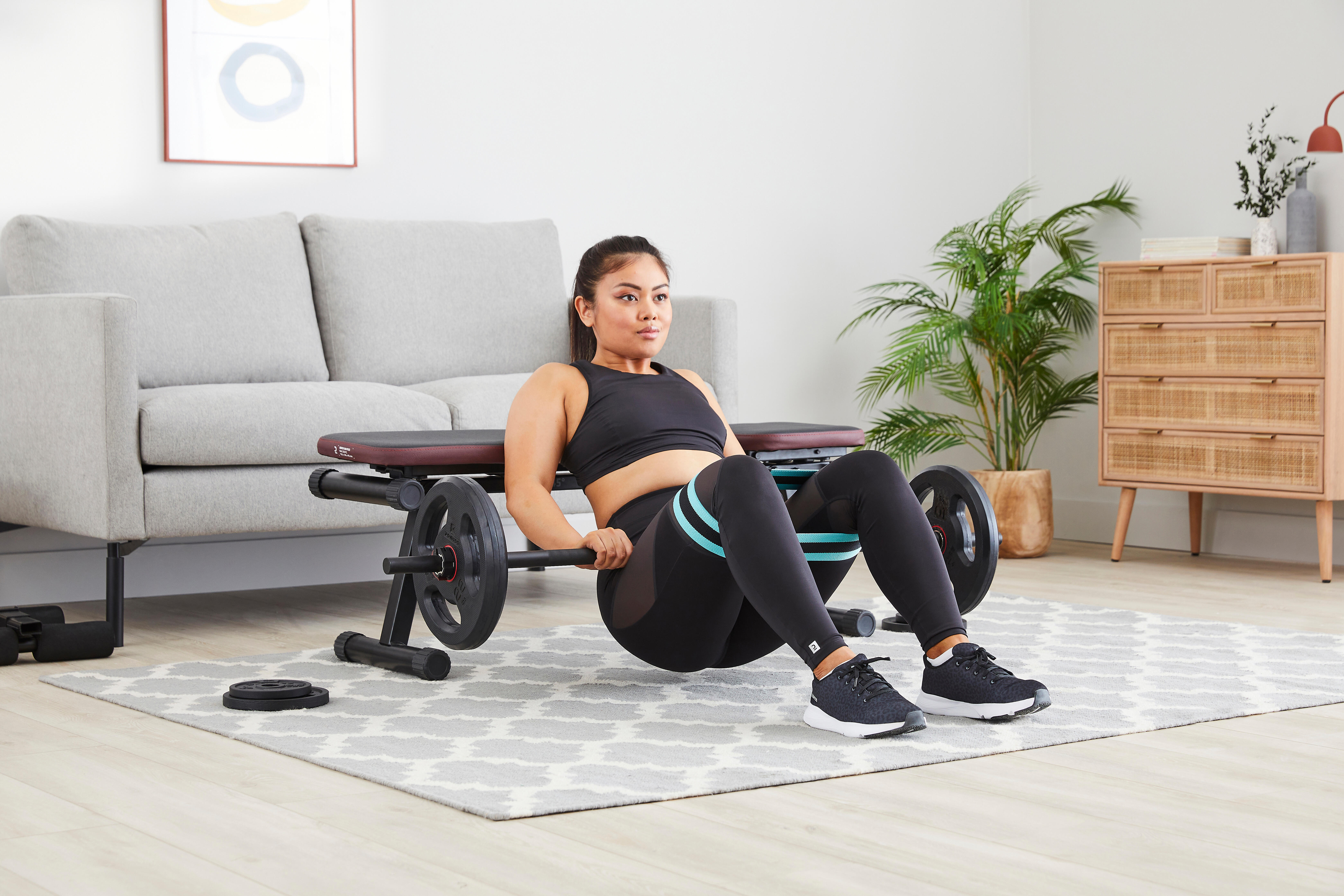 Decathlon banda store elastica gluteos