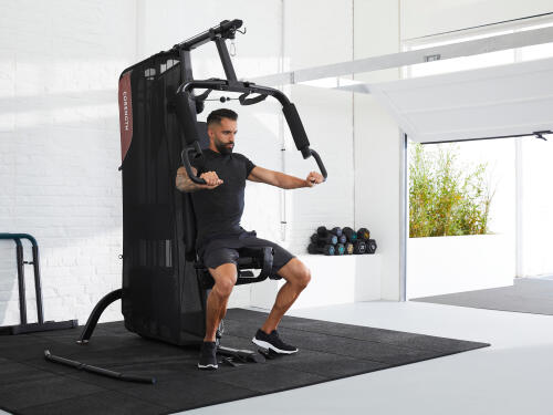 appareil guidé exercices musculation