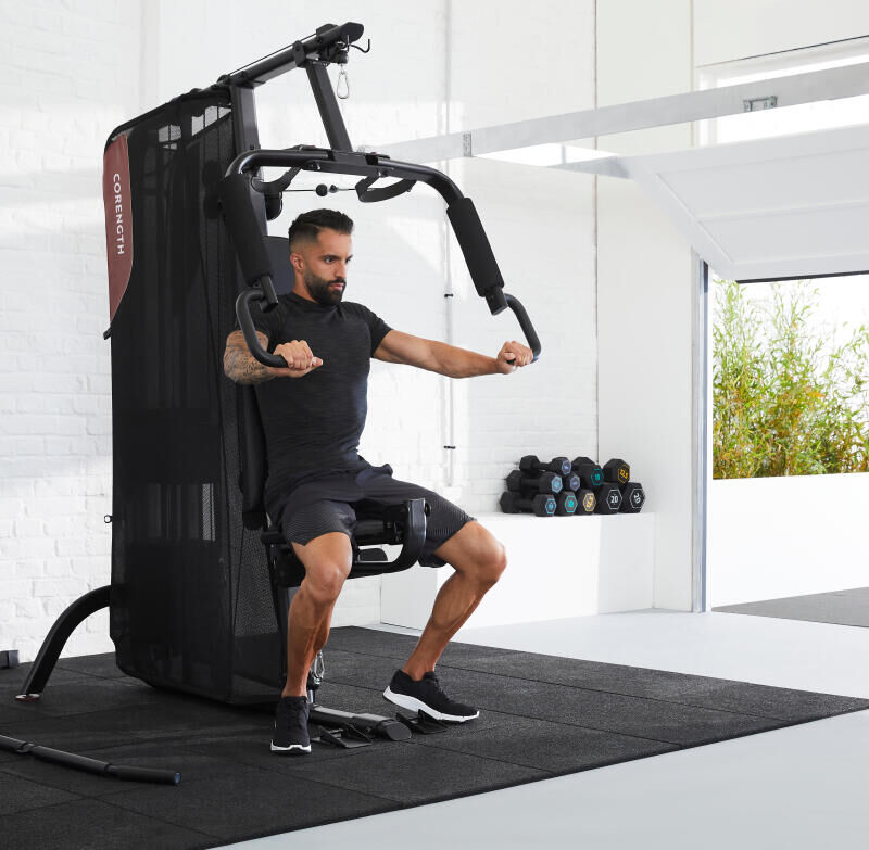 appareil guidé exercices musculation