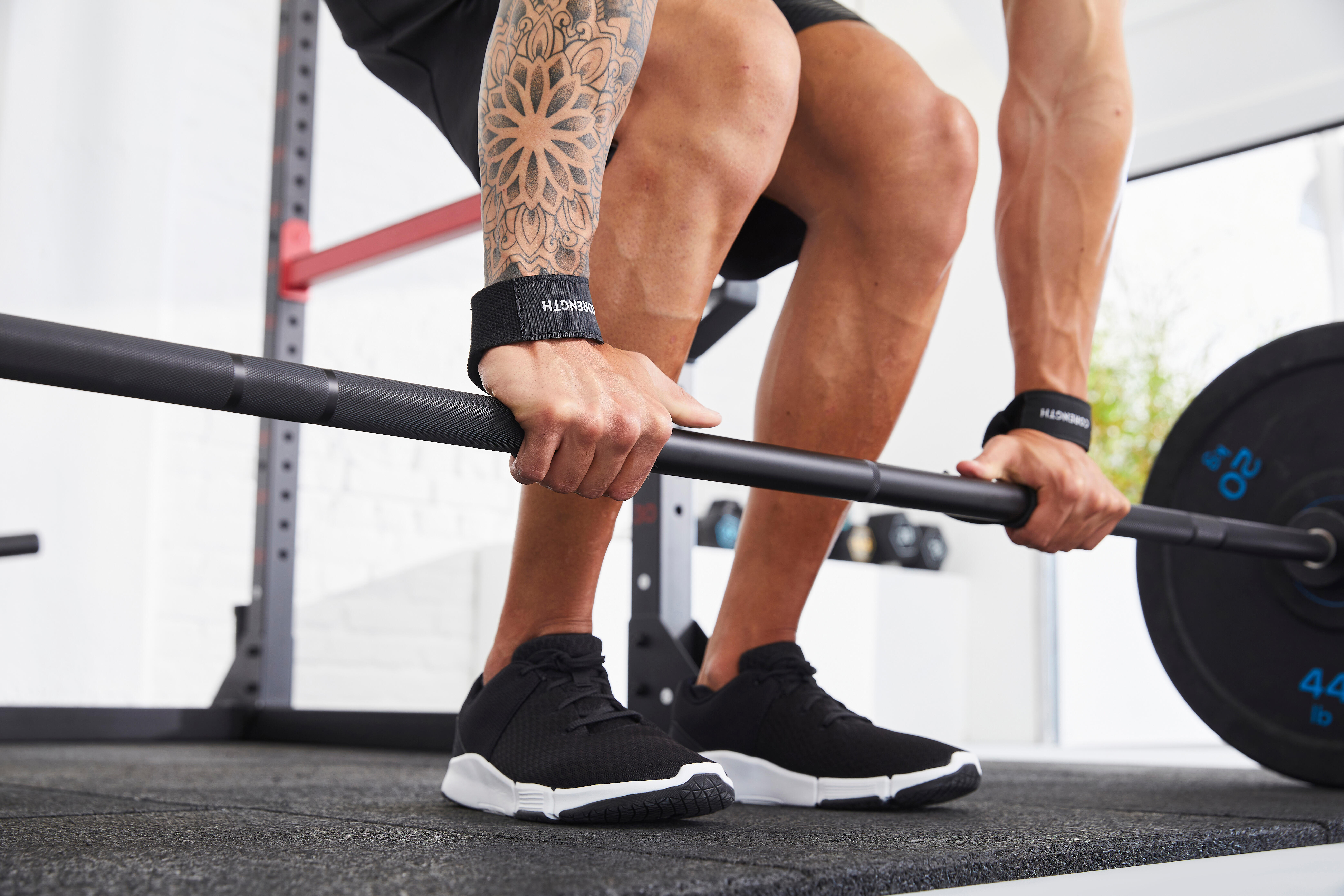 Weight Training Lifting Straps - DOMYOS