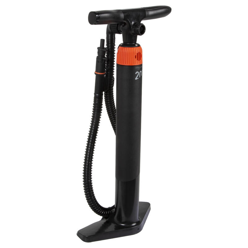 STAND-UP PADDLE AND KAYAK DOUBLE ACTION HIGH-PRESSURE EASY PUMP 20 PSI