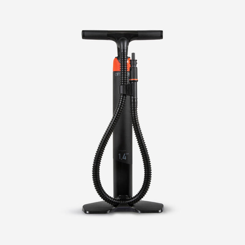 Hochdruckpumpe Doppelhub handlich für Stand-Up-Paddle und Kajak 0–20 PSI