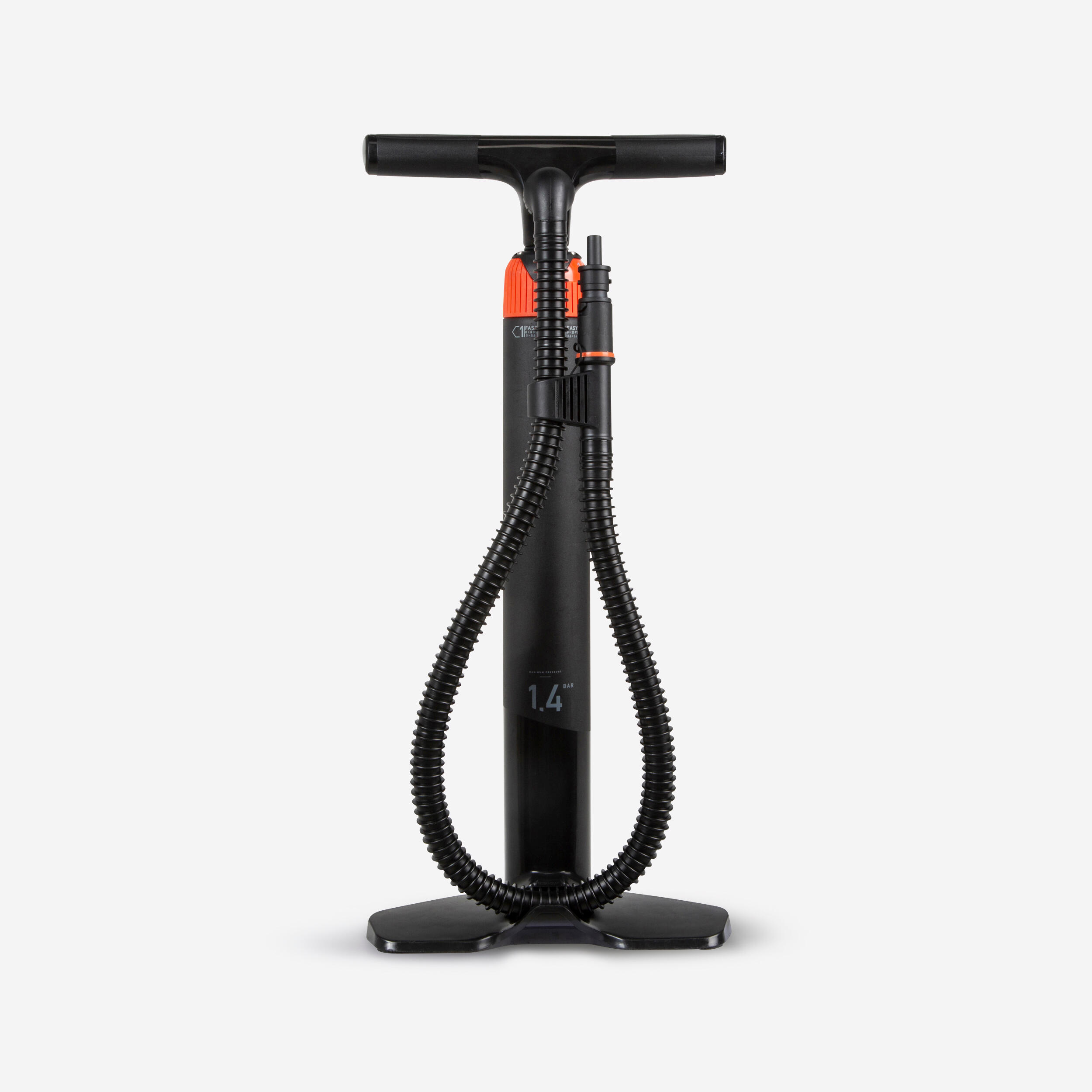 STAND-UP PADDLE AND KAYAK DOUBLE ACTION HIGH-PRESSURE EASY PUMP 20 PSI