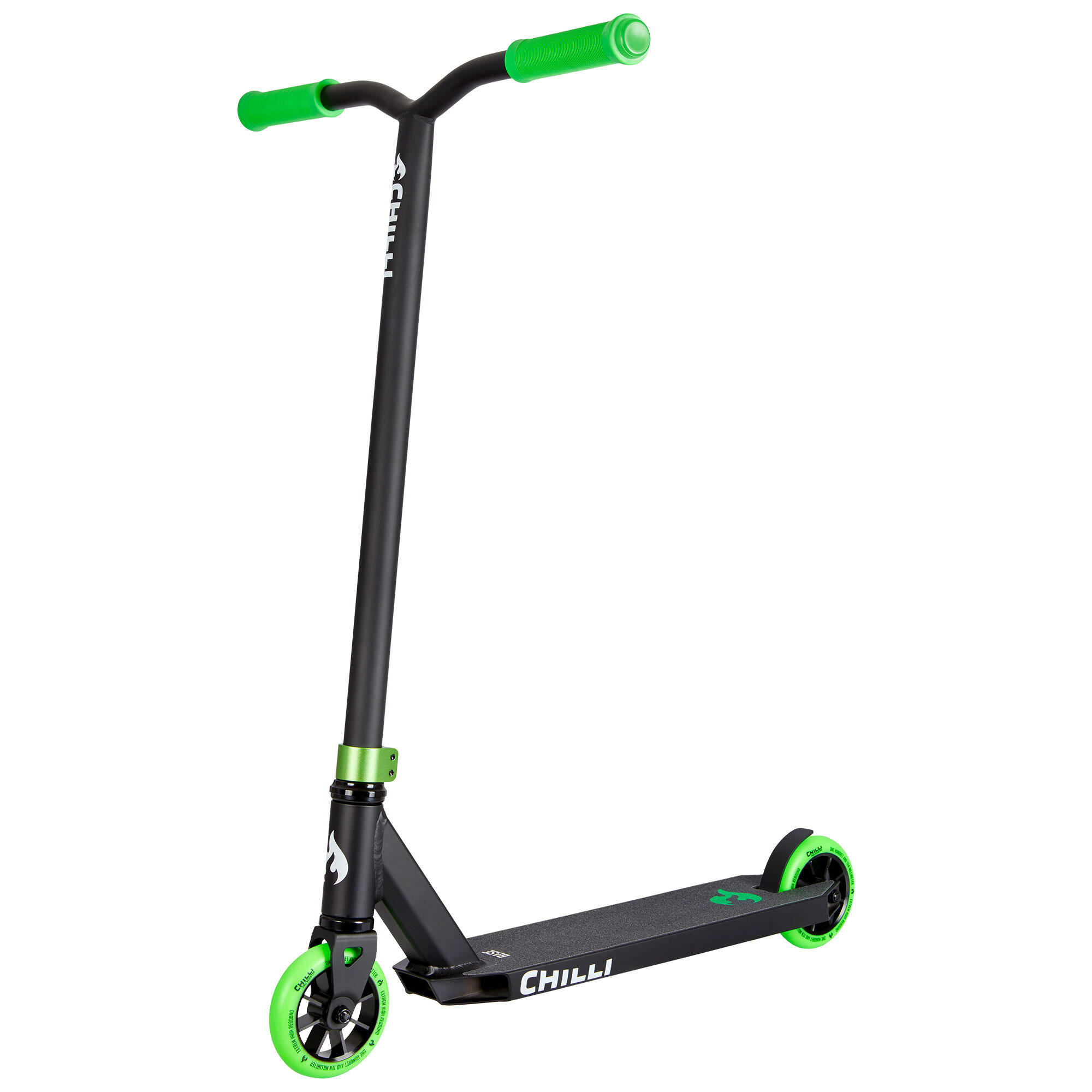 Stunt Scooter Freestyle - Chili Pro Base schwarz/grün 2/10
