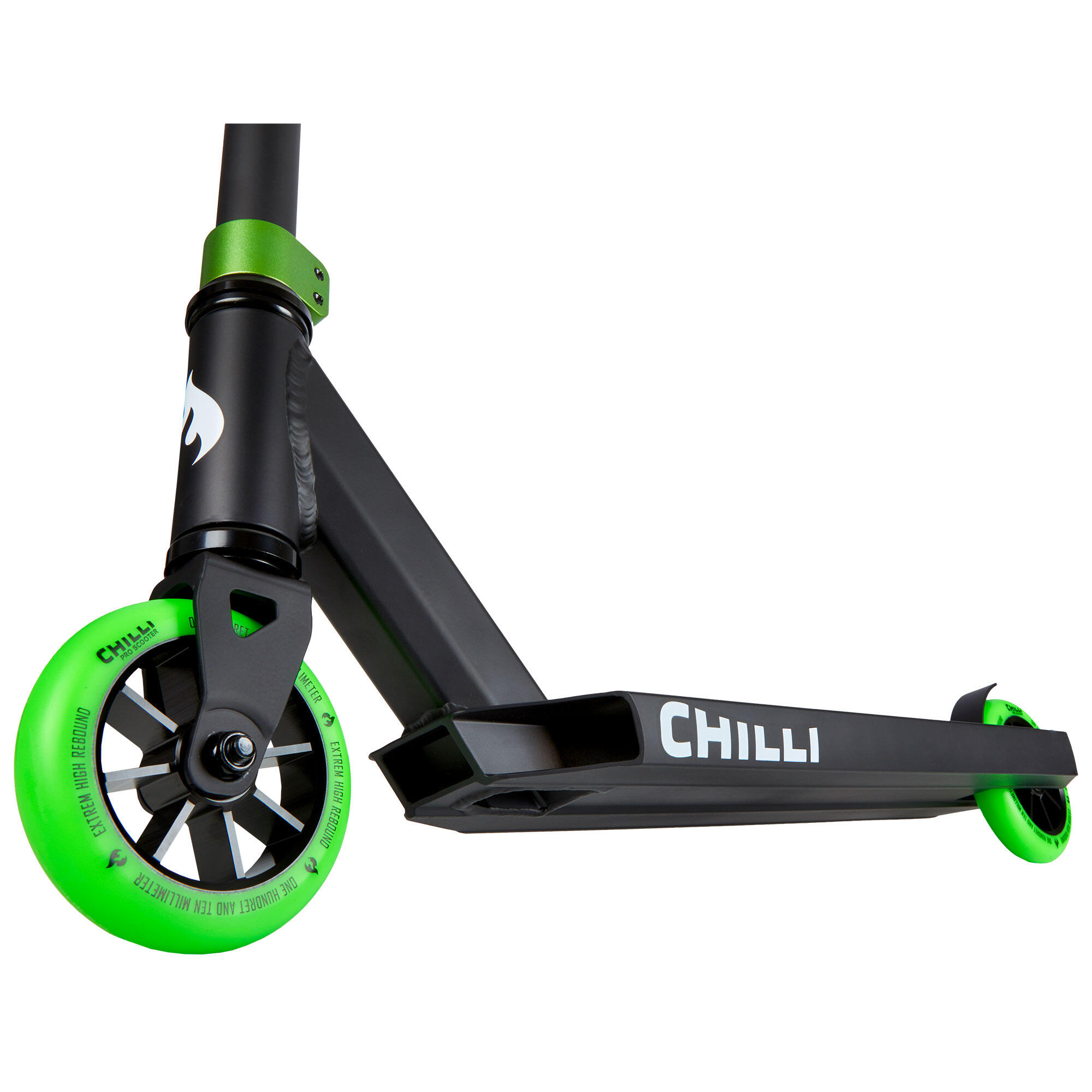 Stunt Scooter Freestyle - Chili Pro Base schwarz/grün 4/10