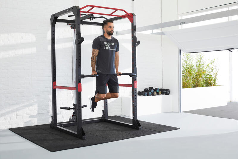 SUPPORTS POUR DIPS RACK MUSCULATION