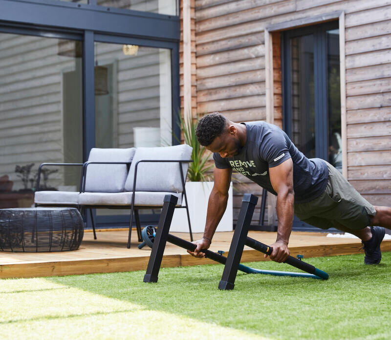 Quels Exercices faire avec mes barres à dips decathlon