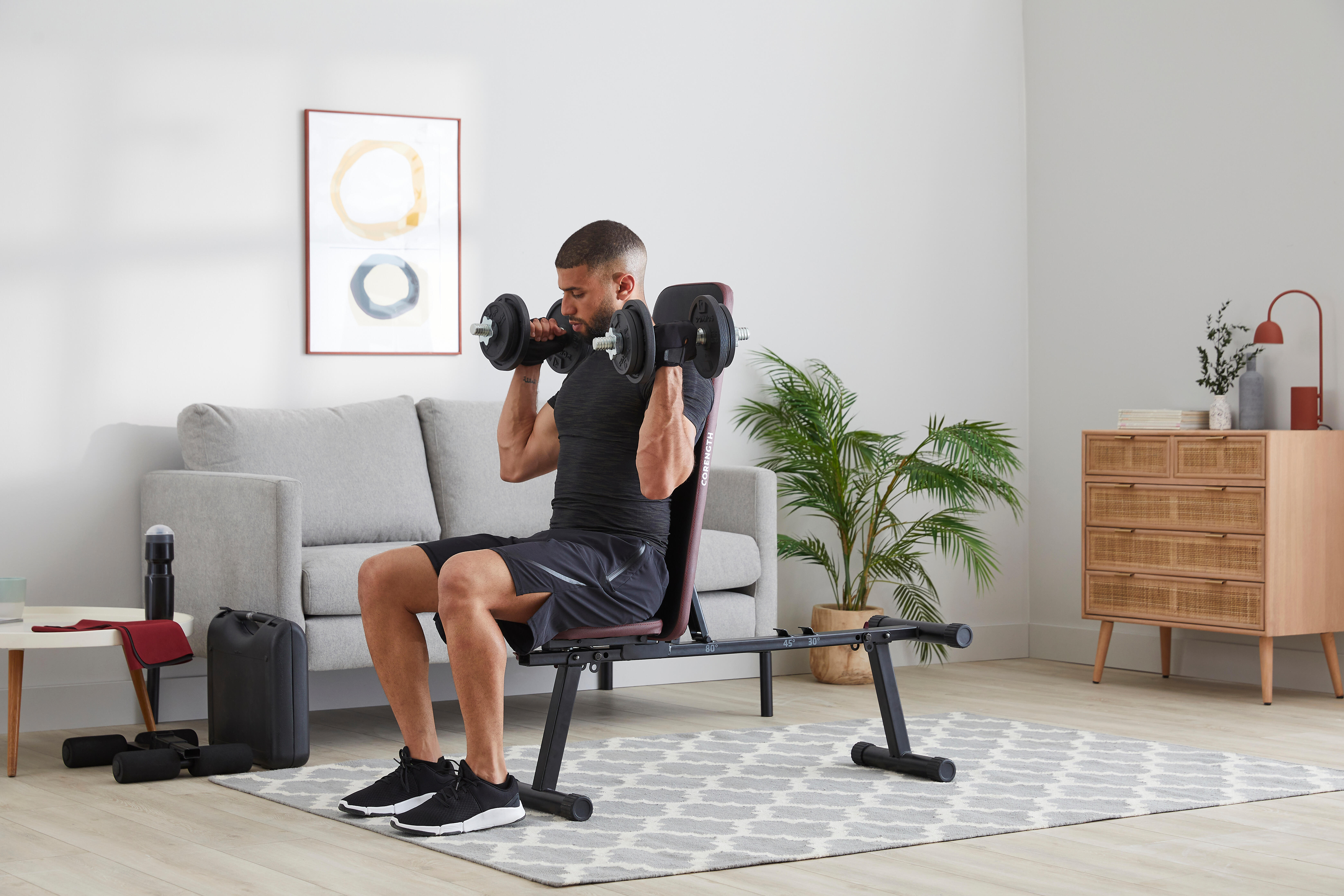Banc de musculation inclinable – 500 - CORENGTH