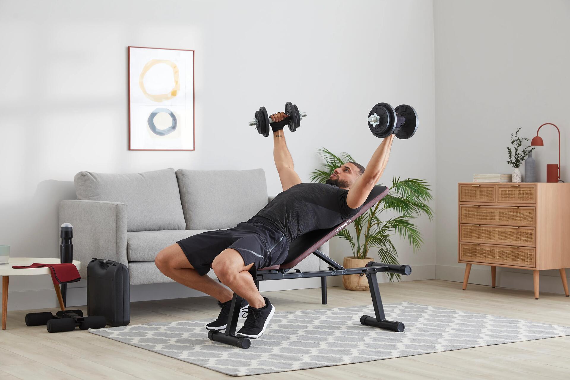6 Esercizi con la panca da Bodybuilding | DECATHLON