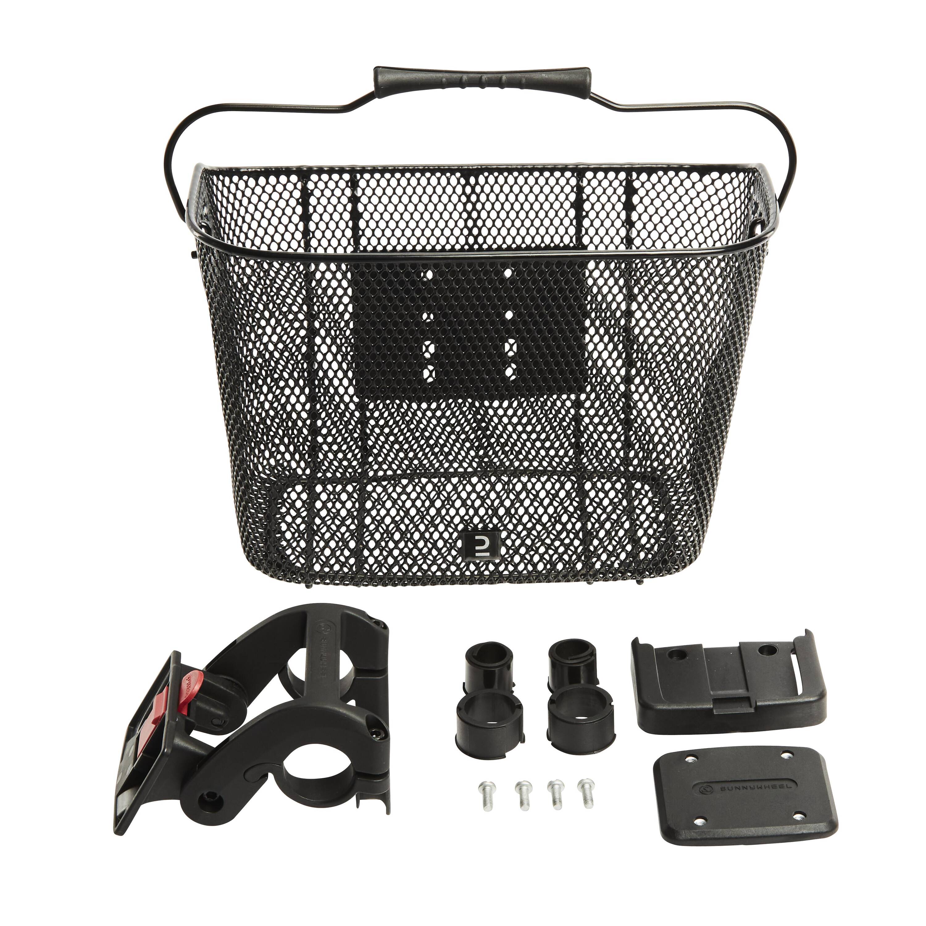 Kids Cycle Basket Black -  2