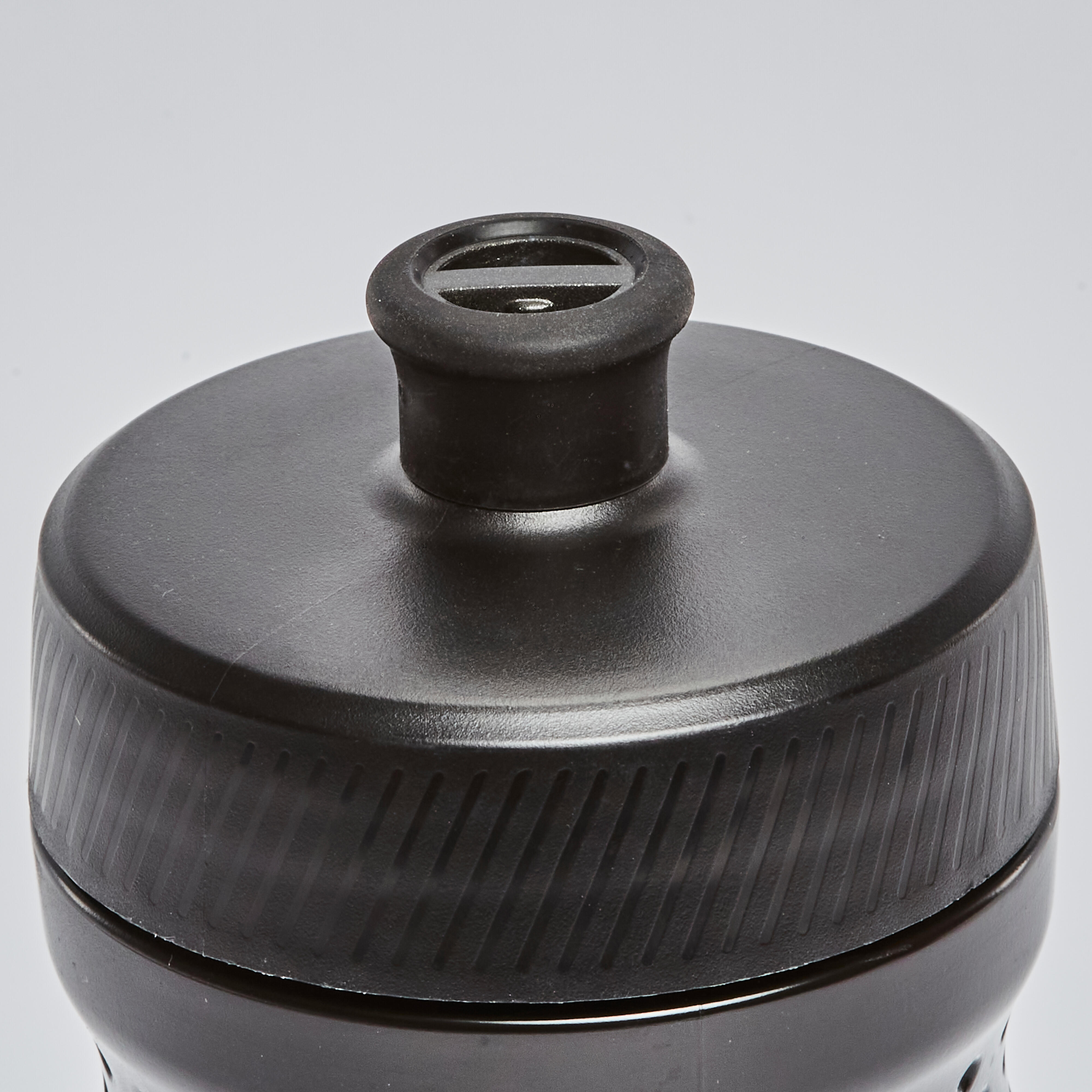 Kids' 380 ml Water Bottle - 500 Black/Grey
