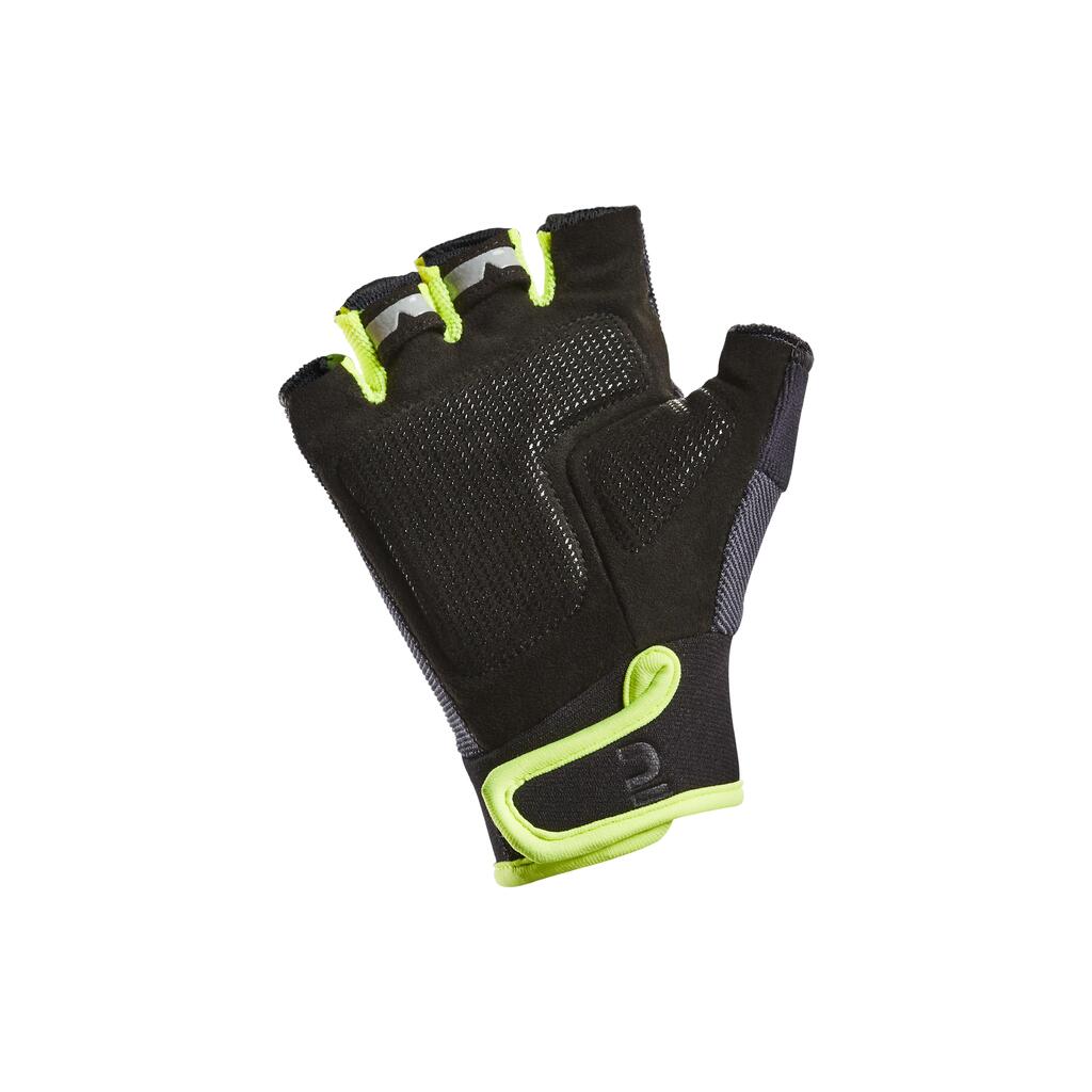 GUANTES PARA BICICLETA NIÑOS 500 ROJO