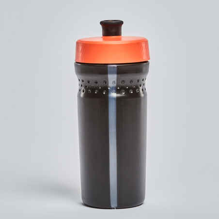 Kids' 380 ml Water Bottle 500 - Black/Coral