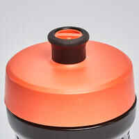 Kids' 380 ml Water Bottle 500 - Black/Coral