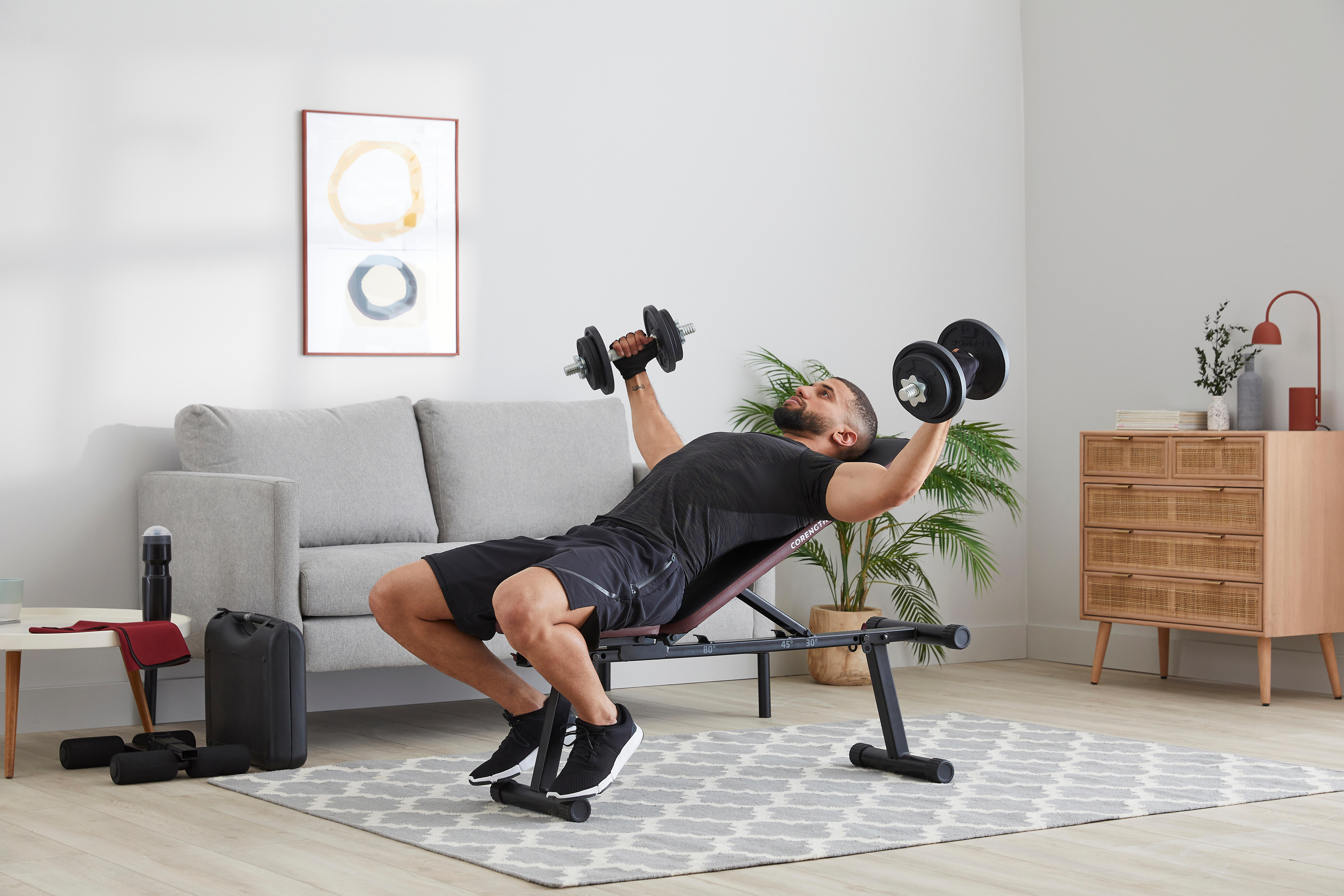 Banc de musculation inclinable – 500 - CORENGTH