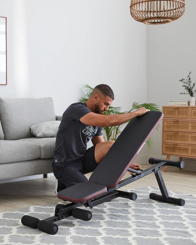 FOLD DOWN INCLINE WEIGHTS BENCH