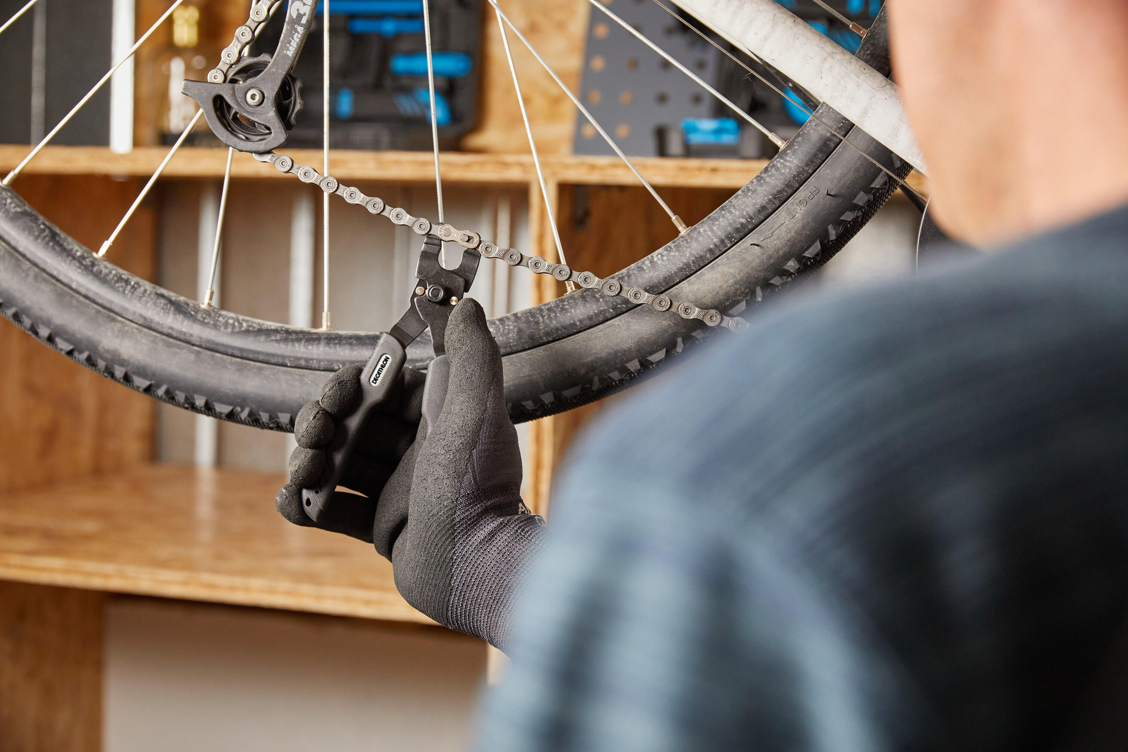 Pince-attache rapide de chaîne de vélo - DECATHLON
