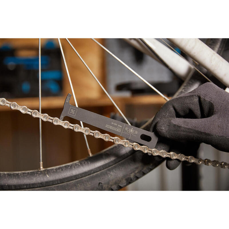 Medidor desgaste cadena bicicleta