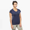 Merinoshirt Damen kurzarm - MT500 blau