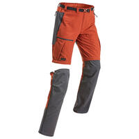 Pantalon modulable 2 en 1 et résistant de trek montagne - MT500 Homme