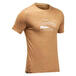 Merinoshirt Herren kurzarm - Travel 100 braun