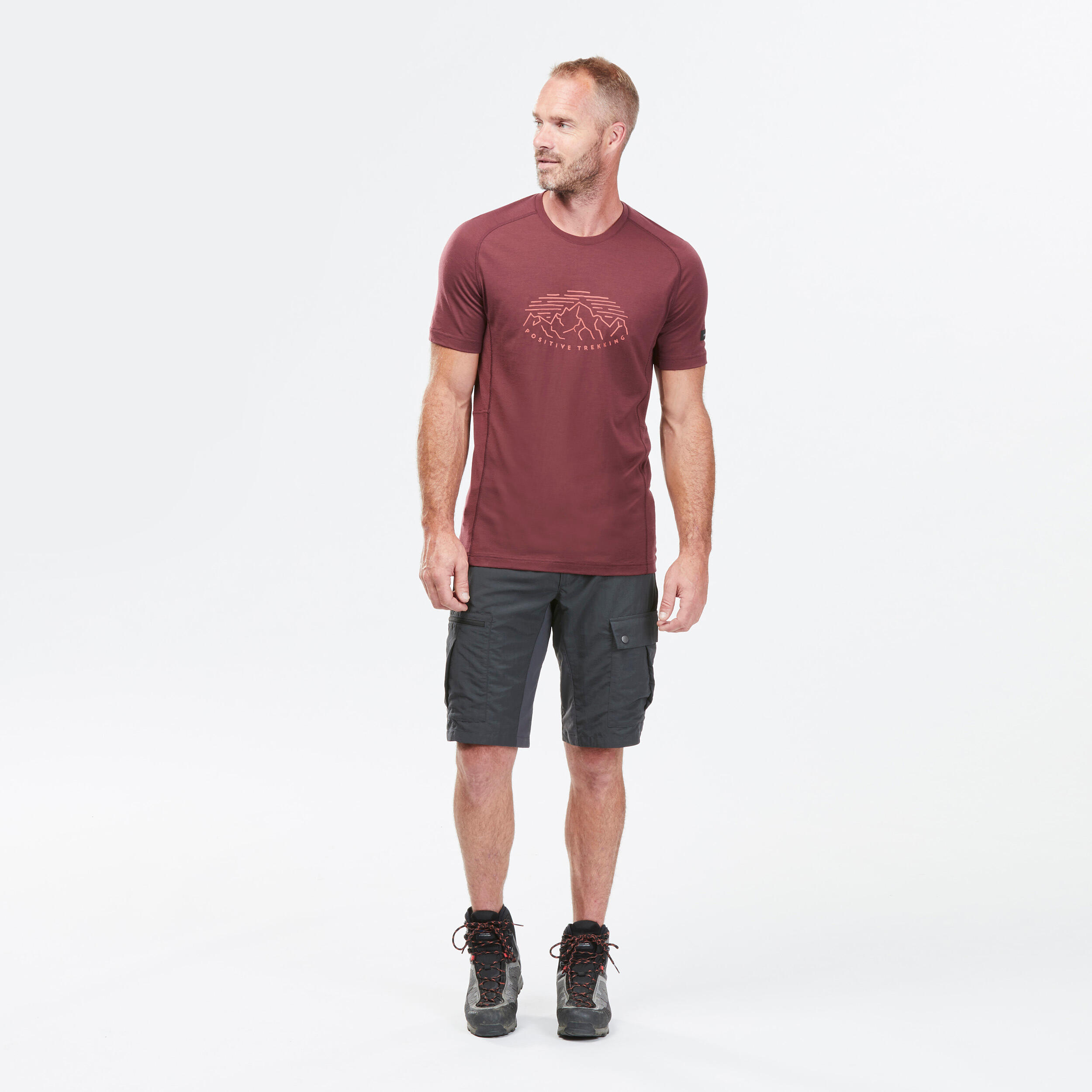 Men's Hiking Shorts - MT 500  - FORCLAZ