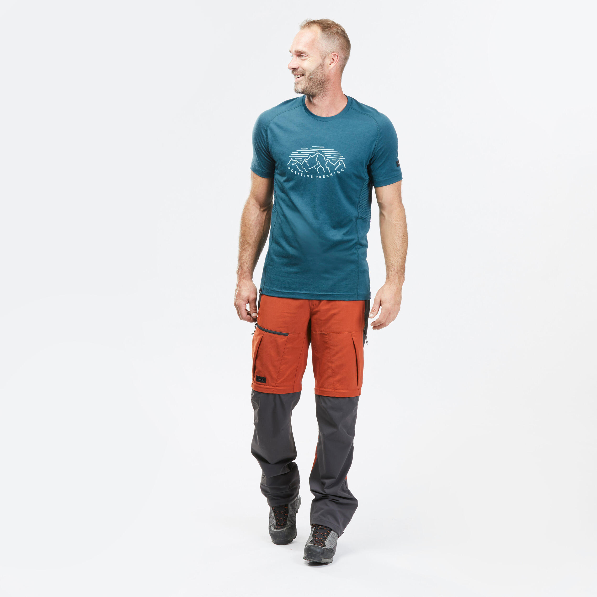 zip off trousers decathlon