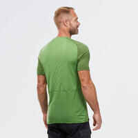 Merino Shirt Trekking MT500 kurzarm Herren grün