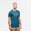 Merinoshirt Herren kurzarm - MT500 blau