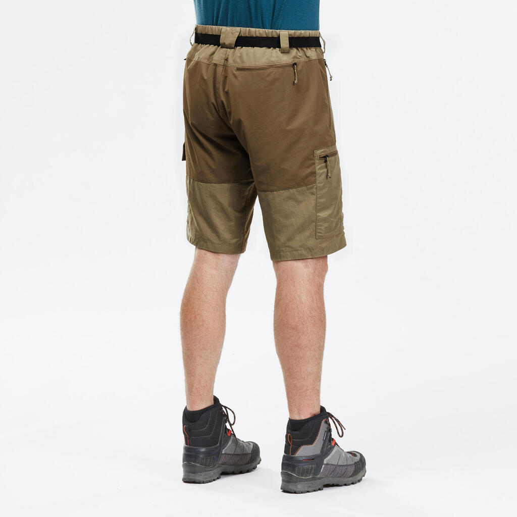 Trekkingshorts Herren robust - MT500 bordeaux