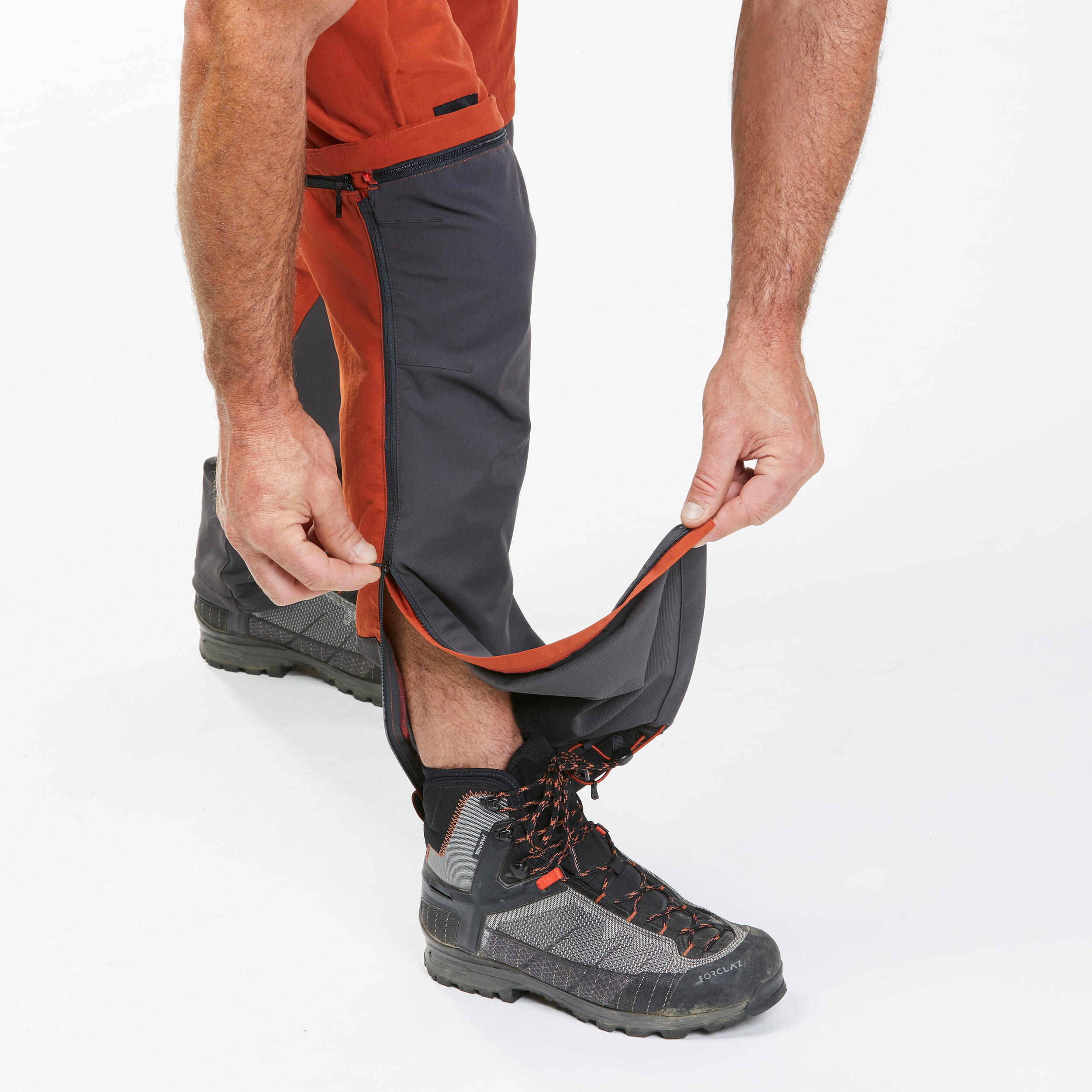zip off trousers decathlon