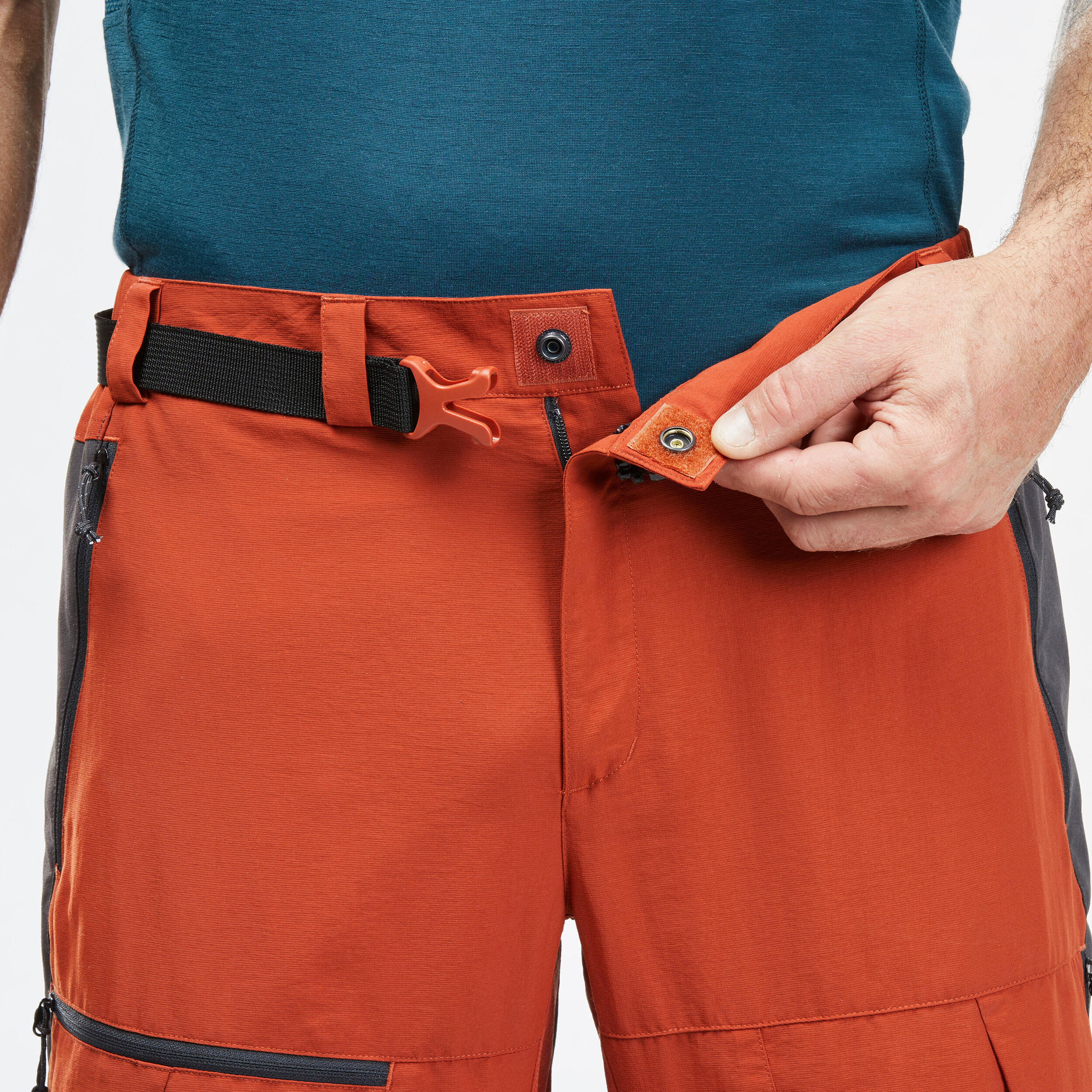 zip off trousers decathlon