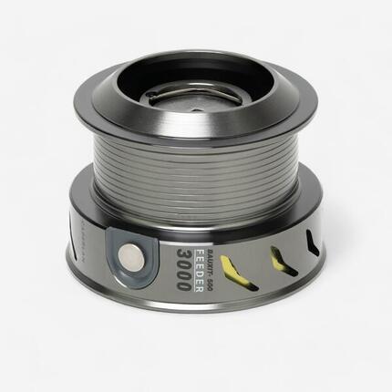Bobine pour moulinet Bauxit -500 feeder en taille 3000 pour la pêche au feeder.
