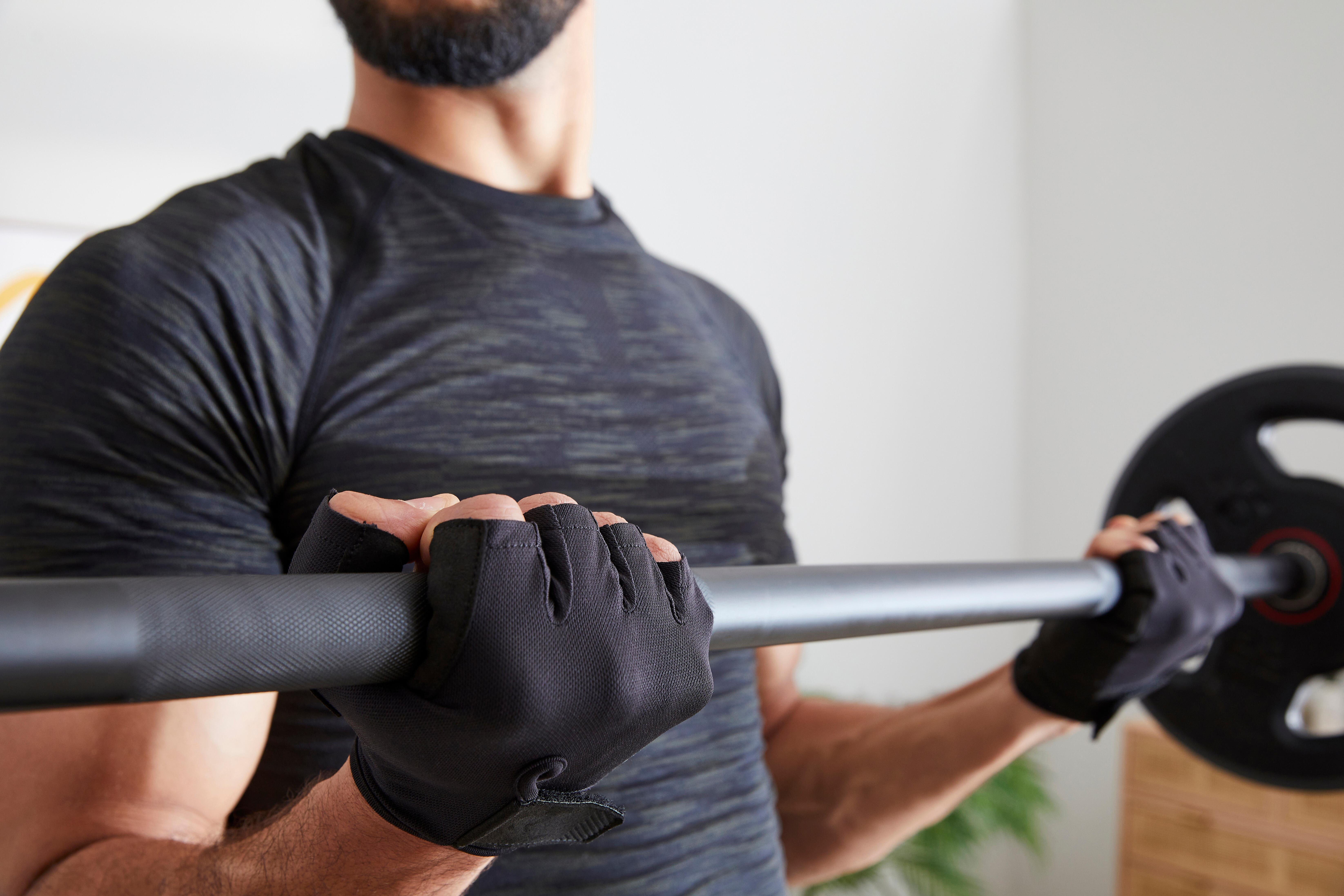 Gants de musculation – 100 noir - CORENGTH